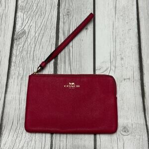 Coach Hot Pink Small Wristlet